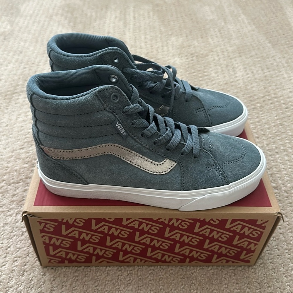 VANS Filmore Hi - women’s 6.5
Metallic Stormy Weather